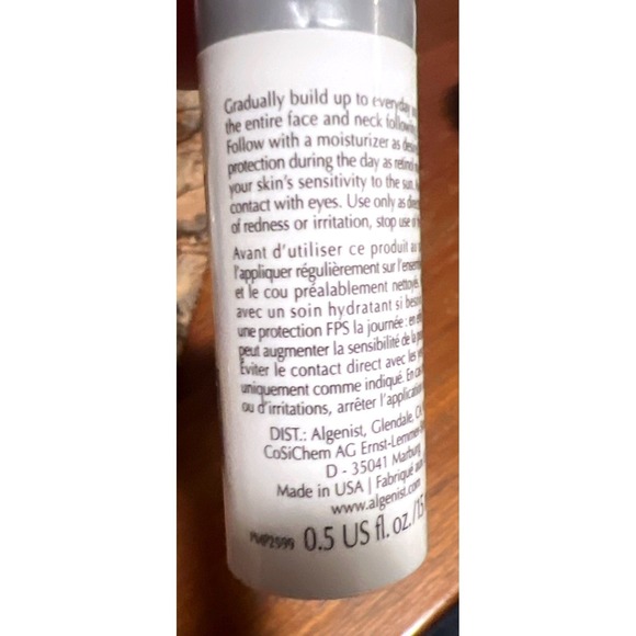 ALGENIST‎ ELEVATE Advanced Retinol Serum & Anti-Aging Repairing Oil Set 0.5 - Picture 4 of 12